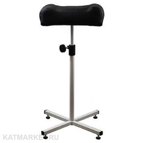 Педикюрная подставка широкая, черная 22104401