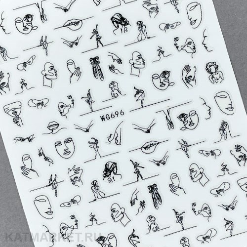 Наклейки PopFinger серия WG 696 61211696