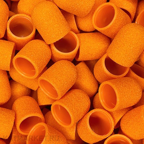 Colorcaps Колпачок для педикюра Orange 10мм, 120 грит 70220022