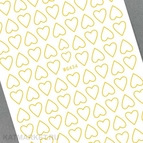 Наклейки PopFinger серия WG 434 фольгированные 61216434