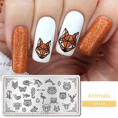 BornPretty Пластина для стемпинга BP-L089 60501489