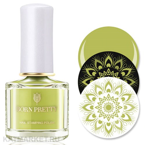 BornPretty 6мл Лак для стемпинга WT01 60505071