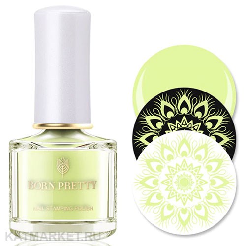 BornPretty 6мл Лак для стемпинга WT03 60505073