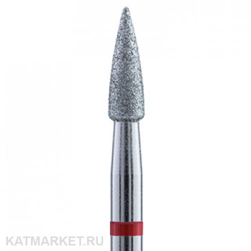 Владмива Фреза алмазная, пламя-игла 2,5 мм, красная 806.104.249.514.025 70602125