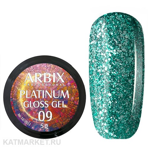 Arbix 5г Platinum Gloss гель 09 11220009
