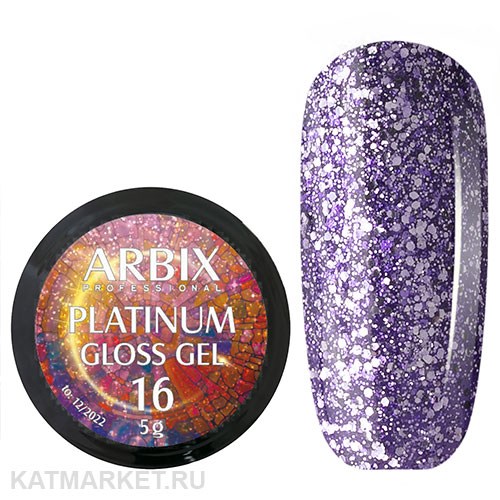 Arbix 5г Platinum Gloss гель 16 11220016