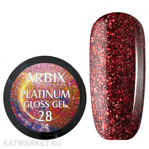 Arbix 5г Platinum Gloss гель 28 11220028