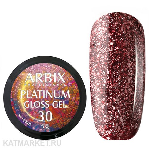 Arbix 5г Platinum Gloss гель 30 11220030