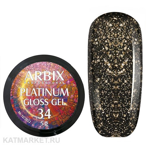 Arbix 5г Platinum Gloss гель 34 11220034