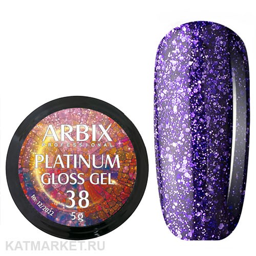 Arbix 5г Platinum Gloss гель 38 11220038