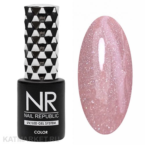 NR 10мл Гель-лак 387 Авантюрин розовый 11708387