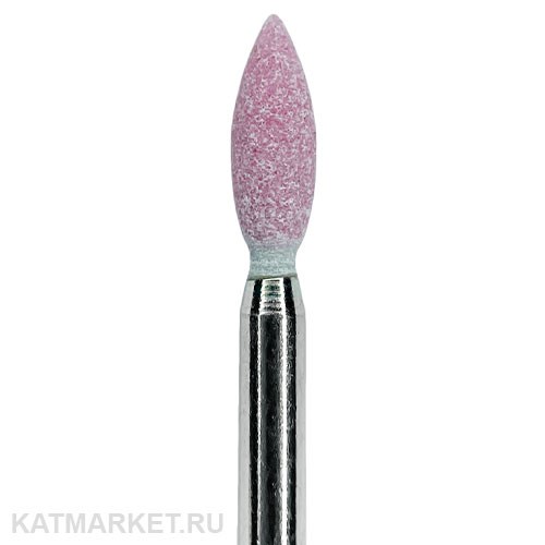 Divinail Корундовая фреза пламя 3мм, розовое 70003303