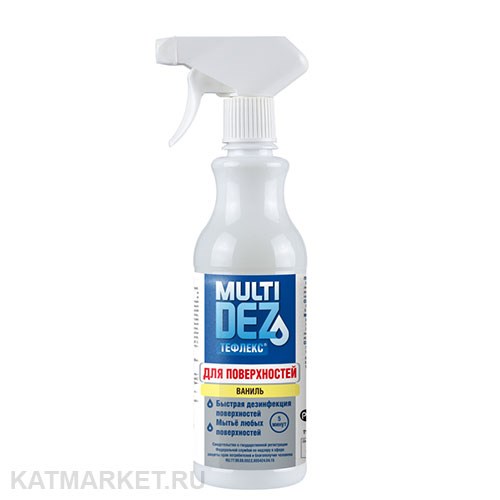 MultiDez 500мл Тефлекс для поверхностей Ваниль 32201141