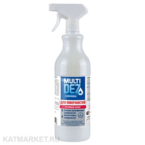 MultiDez 1л Тефлекс для поверхностей Розовый сахар 32201152