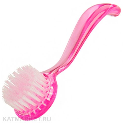 Щетка-сметка с колпачком, розовая 60804011