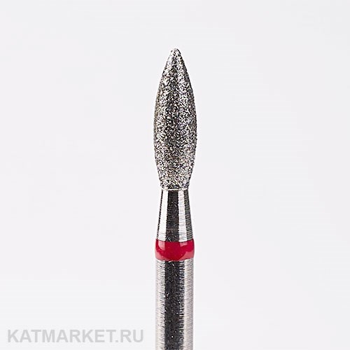 Система Фреза алмазная 856.104.243.080.025 (арт.71001525) Пламя красное 2,5мм 71001525