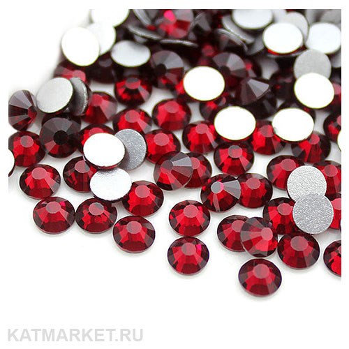 Стразы стекло, Рубин ss4(1.5мм) 200шт 61305132