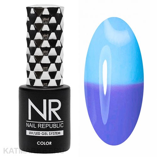 NR 10мл Термо гель-лак 602 Фиолетовый-голубой 11727602