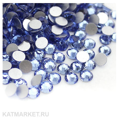 Стразы стекло, Светло-голубые ss3(1.3мм) 1440шт 61305261