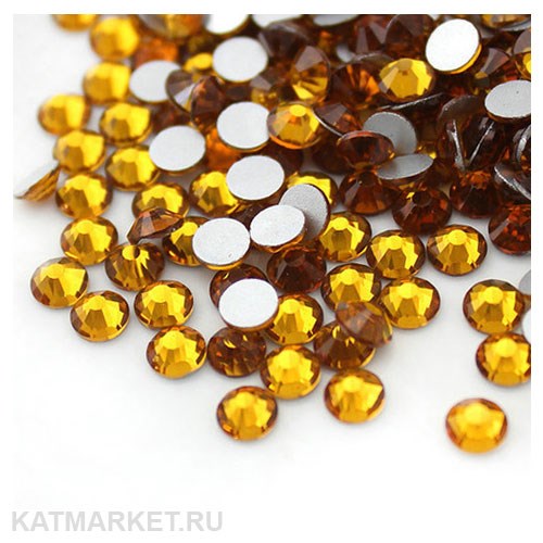 Стразы стекло, Желтое золото ss5(1.7мм) 200шт 61305373
