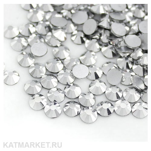 Стразы стекло, Серебро металлик ss6(1.9мм) 200шт 61305414