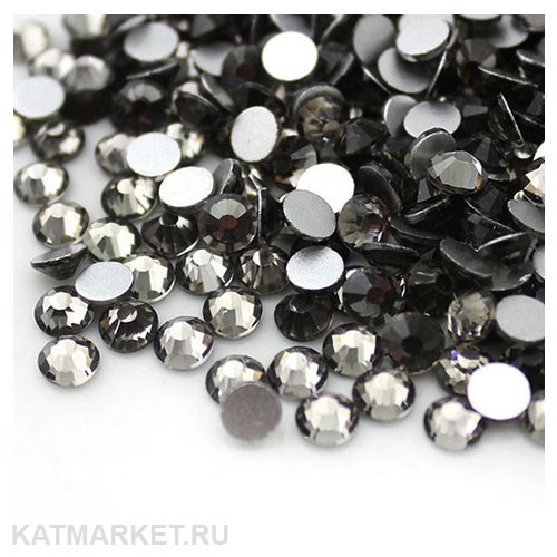 Стразы стекло, Серые ss3(1.3мм) 200шт 61305451