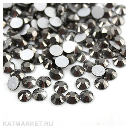 Стразы стекло, Серый металлик ss5(1.7мм) 200шт 61305473