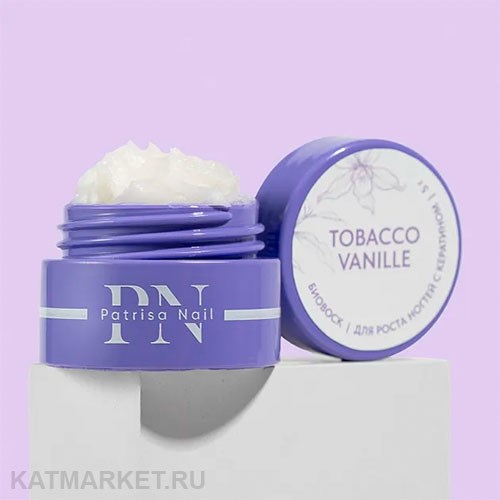 PatrisaNail 5г Биовоск для роста ногтей с кератином Tobacco Vanille 12908203