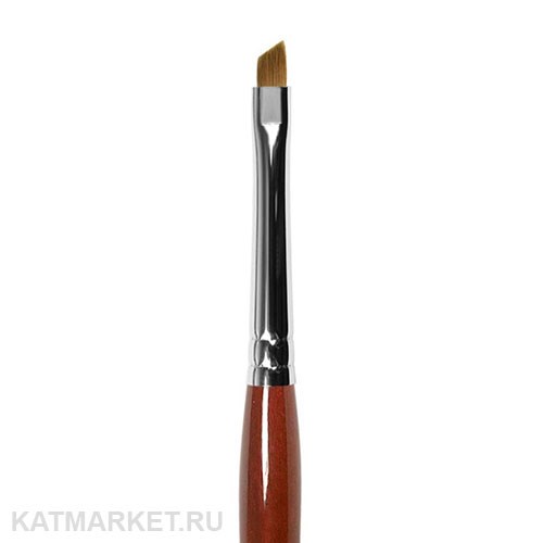 Roubloff GK63R Кисть наклонная для геля из волоса колонка #4 61104024