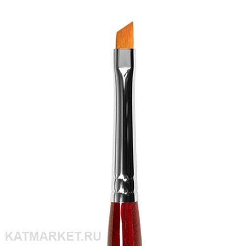 Roubloff GC63R Кисть наклонная для геля из синтетического волокна #4 61104074