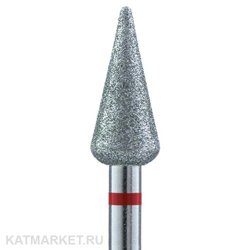 Владмива Фреза алмазная, капля 5 мм, красная 806.104.266.514.050 70605150