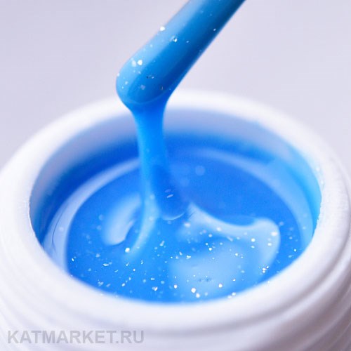PatrisaNail 15гр Камуфлирующий гель c поталью Potal Blau 10902284