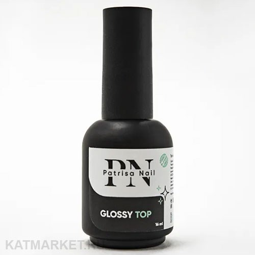 PatrisaNail Glossy Top ультраглянцевый топ без липкого слоя 16мл 10901591