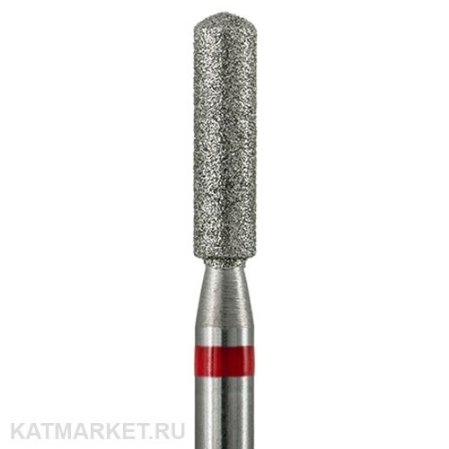 Владмива Фреза алмазная, цилиндр скругленный 2,5 мм, красный 806.104.141.514.025 70613125