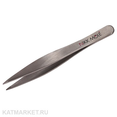 Nikk Mole Пинцет Острый, Серебро 83003021