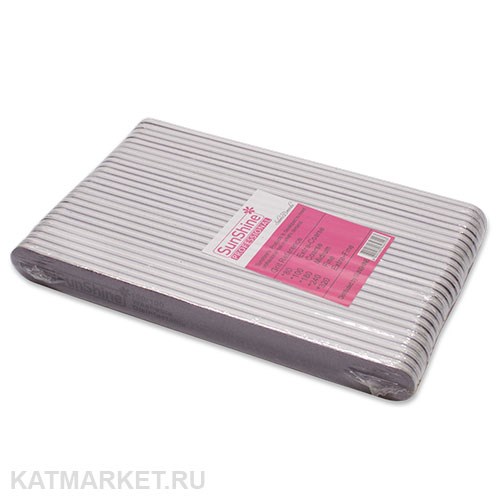 Пилка SunShine Прямая 100/100 фиолетовая, блок 25шт (1шт-16р) 60607315