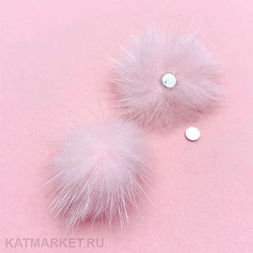 ZooNail Пушок на магните розовый (1796) 61601796