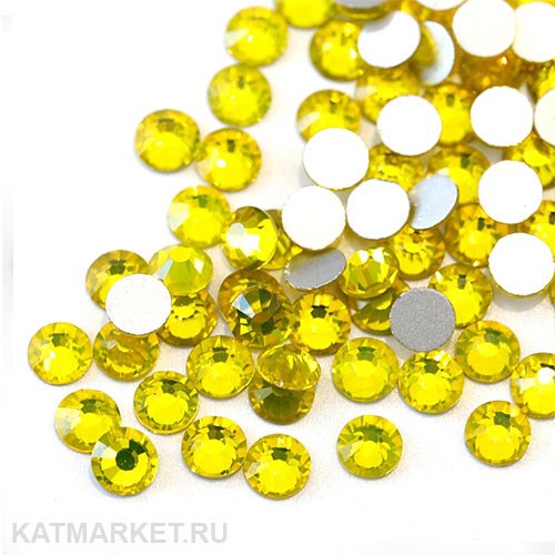 Стразы стекло, Желтые ss5(1.7мм) 1440шт 61305483