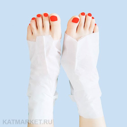 Носочки 10 пар для СПА процедур с отрывными пальчиками 60428002