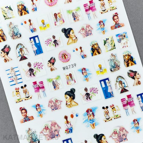 Наклейки PopFinger серия WG 739 61211739