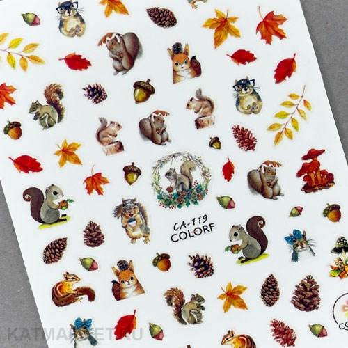 Наклейки PopFinger серия CA 119 61215119