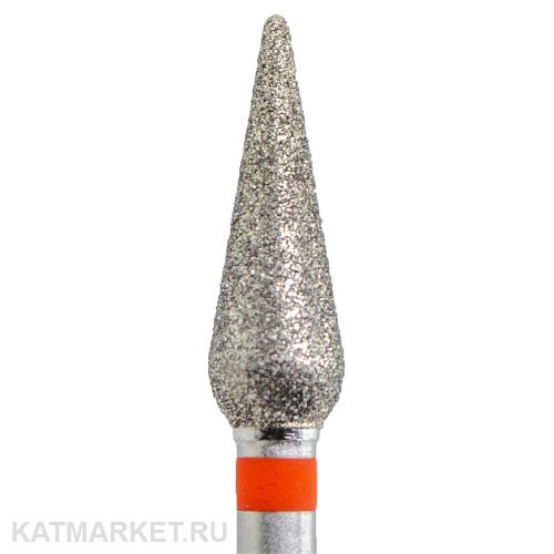 КМИЗ Алмазная фреза 118175 капля 4мм красная 856.104.260.120.040 70123140