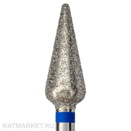 КМИЗ Алмазная фреза 118208 капля 5мм синяя 866.104.260.125.050 70123250