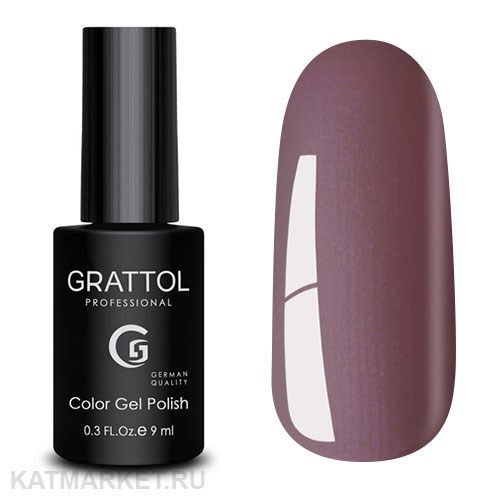 Grattol 9мл Серия London 176 Smoky Bordeaux 10602176