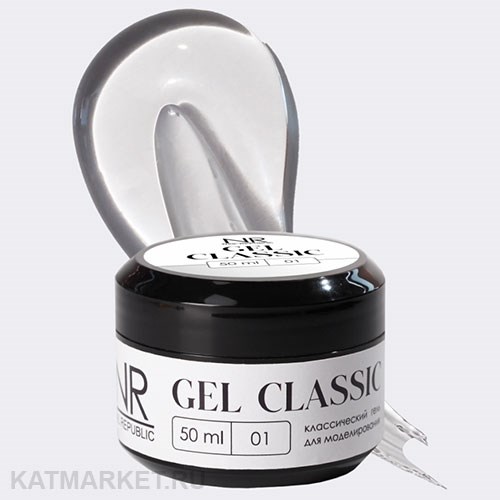 NR 50г Гель классический для моделирования 01 прозрачный 11739001