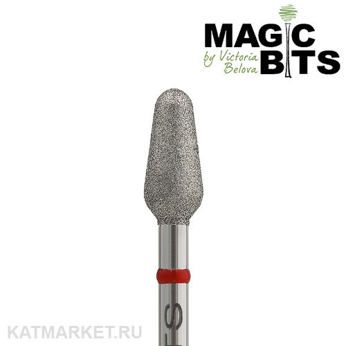 Magic Bits Фреза алмазная бутон 4,0мм, мягкий, НАБутК40 71104140
