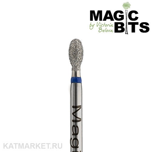 Magic Bits Фреза алмазная олива 2,9мм, средний, НАОлС29 71105329