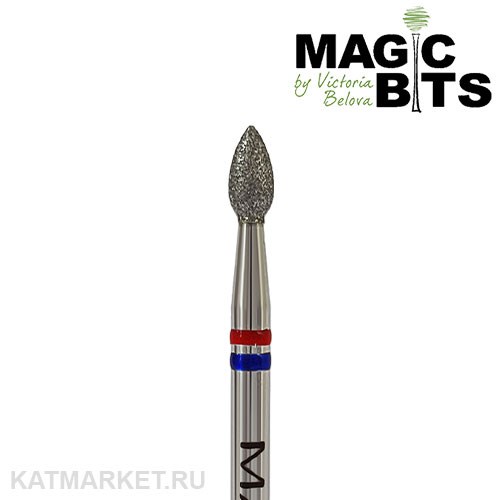 Magic Bits Фреза алмазная чечевица 2,5мм, средне-мягкий, НАЧ СМ25 71109225