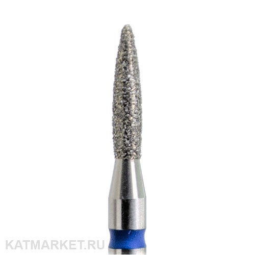 КМИЗ Алмазная фреза 115788 пламя 1,8мм синее 866.104.243.080.018 70112218