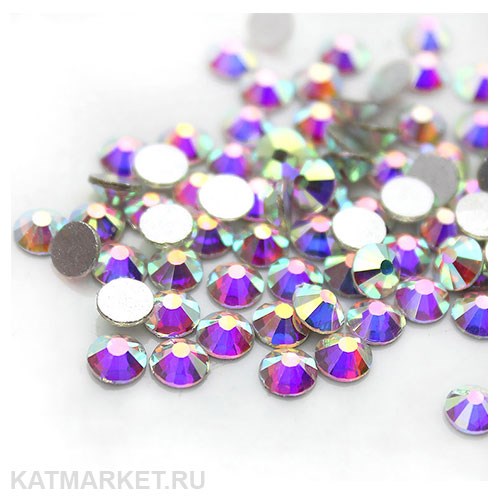 Стразы стекло, Голография ss10(2.8мм) 200шт 61305016
